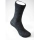 Pack 2 Chaussettes mélange Coton / Laine Gris Anthracite