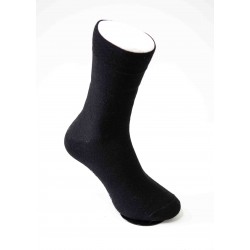 Pack 2 Chaussettes mélange Coton / Laine Noir