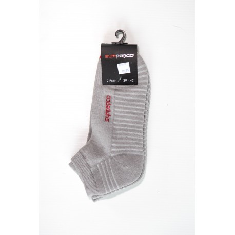 Pack 2 Socquettes de Sport Gris