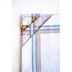 Mouchoirs à carreaux - Lot de 12