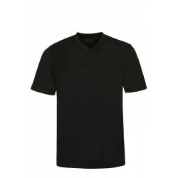 T-shirt - Pack de 2 col V Noir Hajo