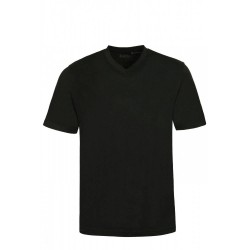 T-shirt - Pack de 2 col V Noir Hajo