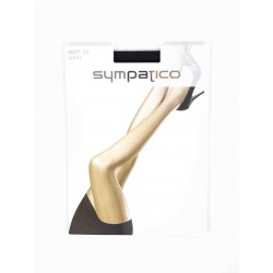 Collants Sympatico Voile 20 Deniers Noir