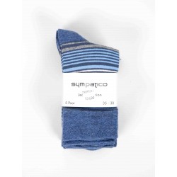 Pack 5 Sympatico Socks Women Jeans