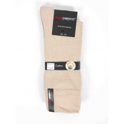 Pack 2 Sympatico Baumwollsocken Beige