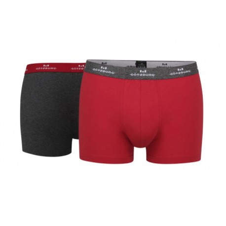Boxer Pack X2 Gotzburg Uni Gray / Red