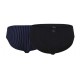 Briefpackung X2 Götzburg Striped Fantasy Blue / Plain Black