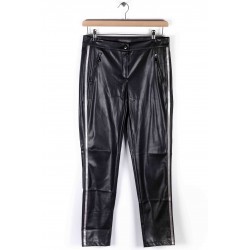 Anna Montana Angelika Kunstlederhose Schwarz