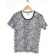 Blue Seven Women's T-shirt Giraffe Pattern