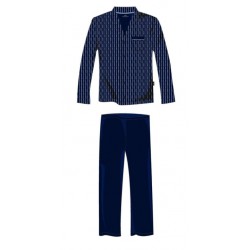 GÖTZBURG Buttoned Pajamas Navy