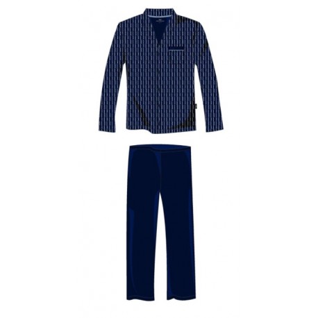GÖTZBURG Buttoned Pajamas Navy