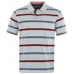 Polo Hajo sans repassage Fantaisie Homme