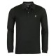 Polo Hajo manches longues Uni Noir