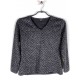 Pull Azay à pois Noir