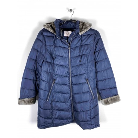 Manteau Blue Flame Bleu/Gris