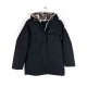 Parka Blue Flame imperméable Noir