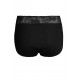 Slip Con-ta dentelle taille haute Noir