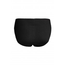 Slip Con-ta ceinture dentelle Noir