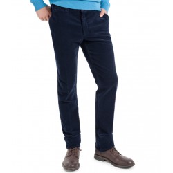 Pantalon Velours TCH Burgos - Bleu
