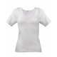 Tee-shirt dentelle Con-ta Blanc