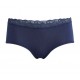 Slip Con-ta Hipster dentelle Bleu