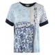 Tee-shirt Hajo "Joy Of Life" Fantaisie Bleu