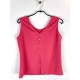 Tee-shirt Azay Femme sans manches Rose