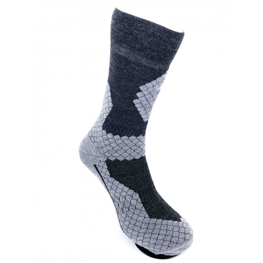 Chaussettes Sport bouclette Coton Noir