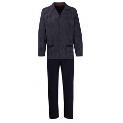 GÖTZBURG Buttoned Pajamas Navy