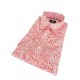 Chemise manches courtes King's Road Fantaisie Orange