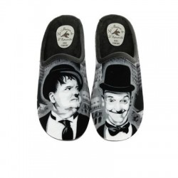 Mule imprimée Laurel Hardy Biorelax