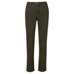 Jeans Anna Montana Dora confort fit Olive