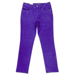 Jeans Anna Montana Dora confort fit Prune