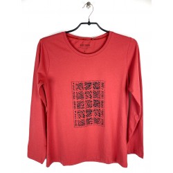 Tee-shirt Blue Seven Imprimé Brique