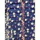 Veste Blue Flame réversible Beige/Fantaisie