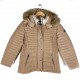 Doudoune Blue Flame Beige