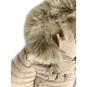 Veste Blue Flame réversible Beige/Fantaisie