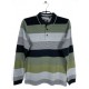 Polo Hajo manches longues Uni Noir