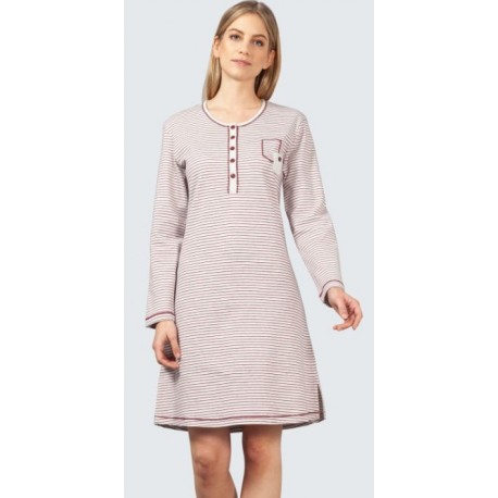 Chemise de Nuit Hajo Rayé