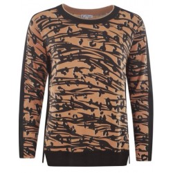 Frauen Hajo Fancy 3/4 Ärmel T-Shirt