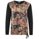 Tee-shirt Hajo "Joy Of Life" Fantaisie Beige