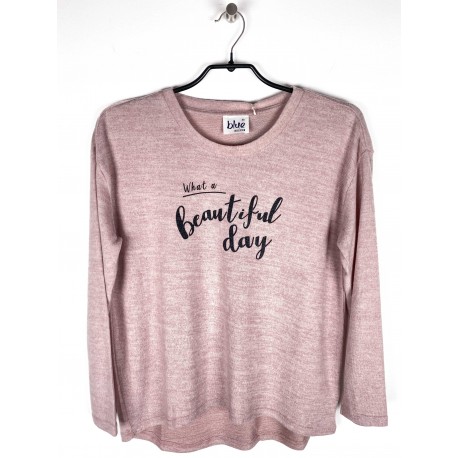 Pull Blue Seven Fantaisie Rose