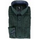 Chemise King's Road Flanelle Uni Vert