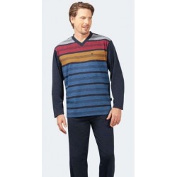 Pyjama Hajo Rayé Marine