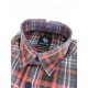 Chemise King's Road Flanelle Orange