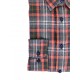 Chemise King's Road Flanelle Orange