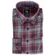 Chemise King's Road Flanelle Rouge