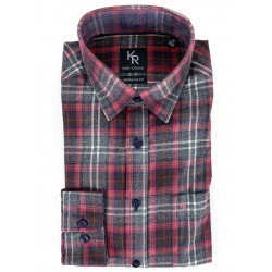 Chemise King's Road Flanelle Rouge