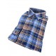 Chemise King's Road Flanelle Bleu