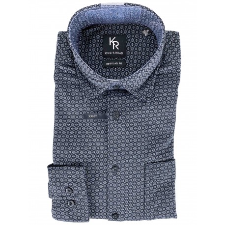 Chemise King's Road Jersey Gris